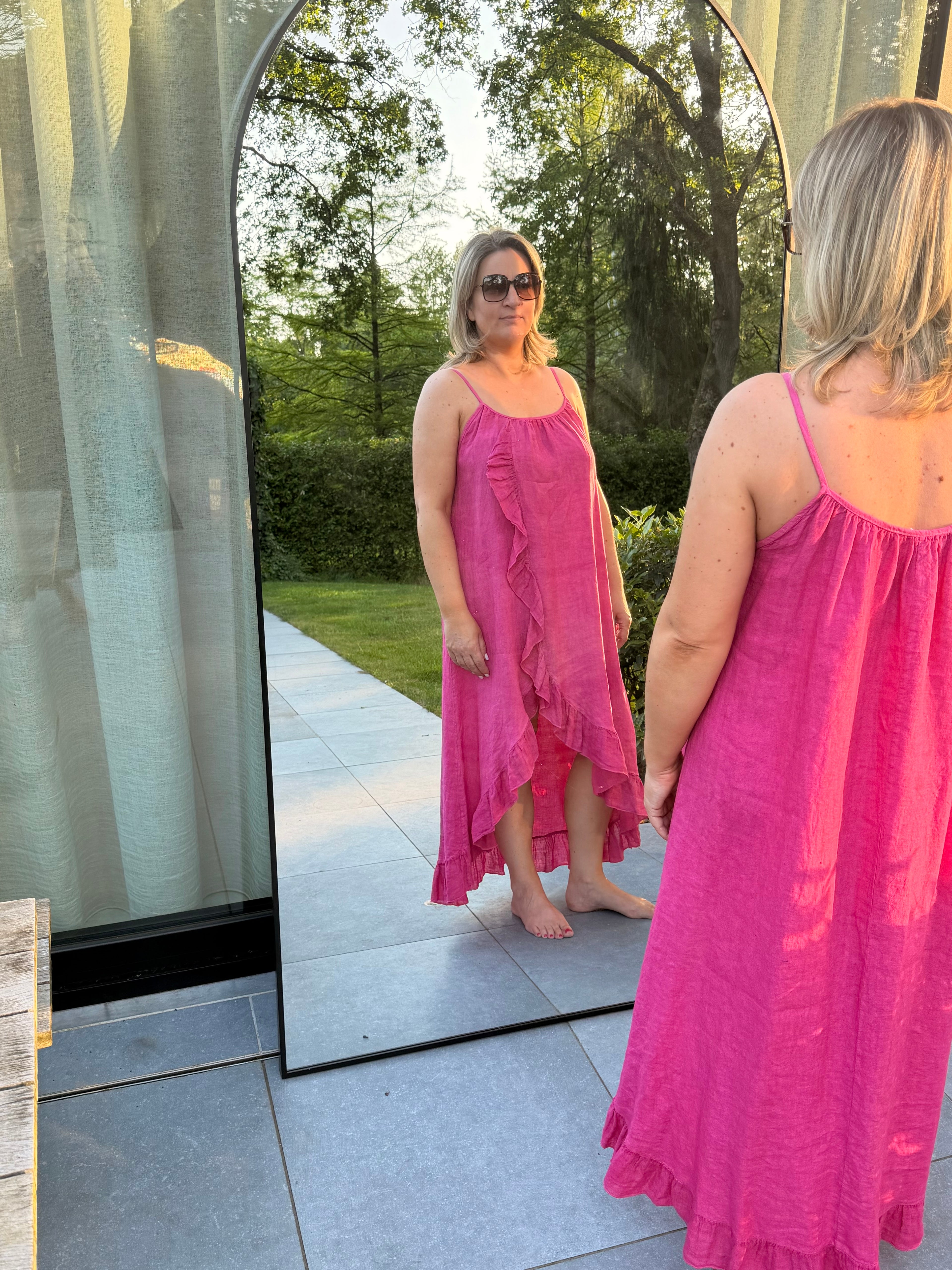 Kleedje: roze