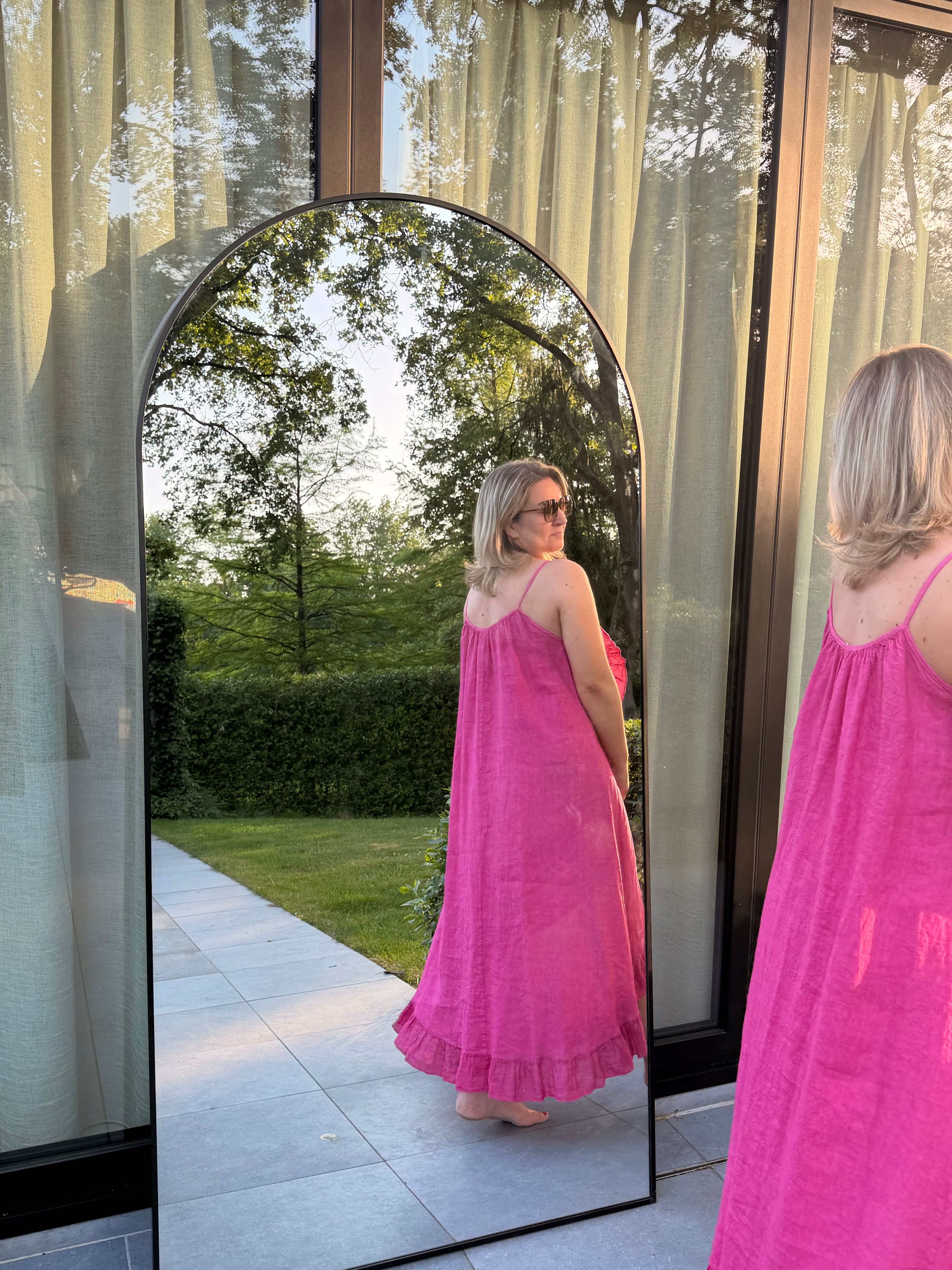 Kleedje: roze