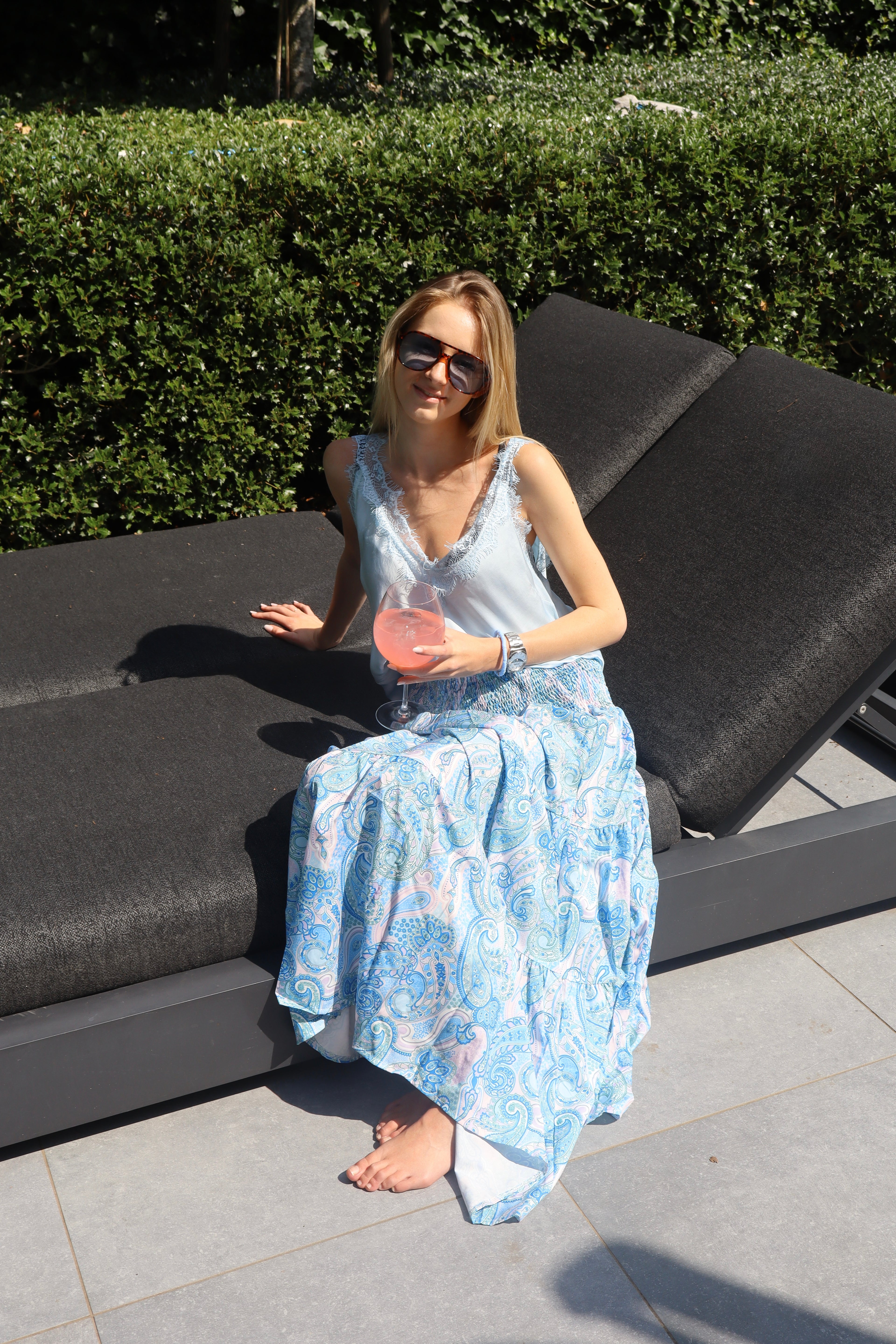 Top kant & blauw