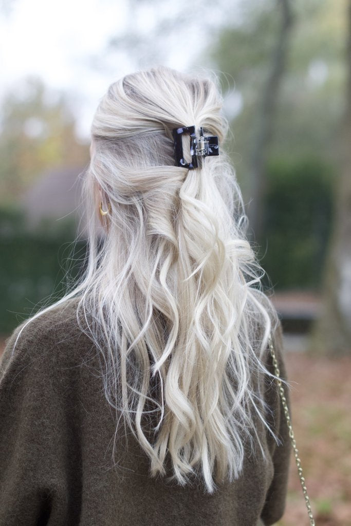 Hair clip Mathilda (black midnight)